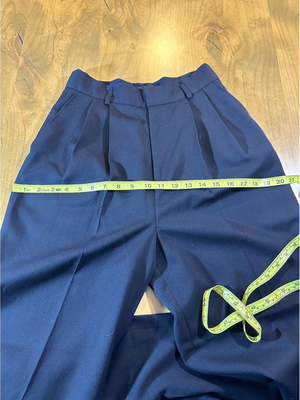 Classiques for Nordstrom navy wool pants